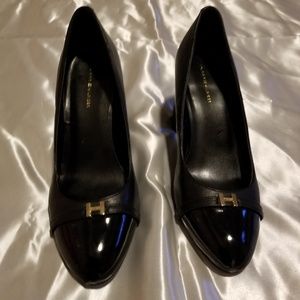Tommy Hilfiger leather heels Size 9.5